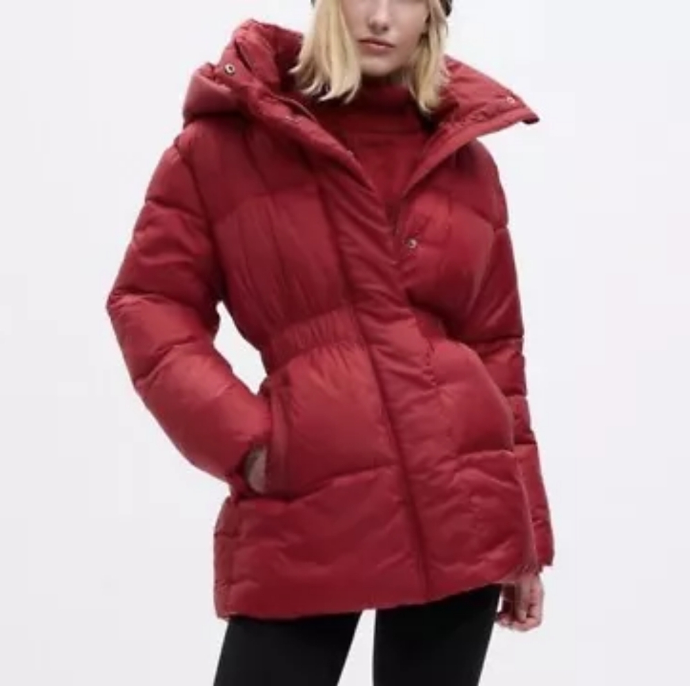 GAP Big Puff Red Winter Jacket